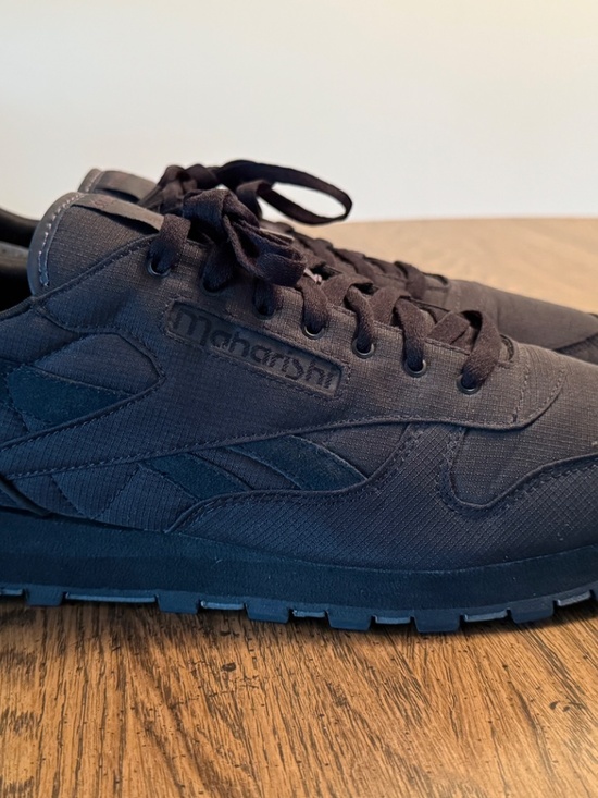 MAHARISHI X REEBOK CLASSIC LEATHER \'RIPSTOP\' - Black / Gray - HP3241 - Men 12 main image 14